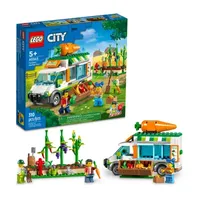 LEGO City Farm Farmers Market Van 60345 Building Set (310 Pieces)