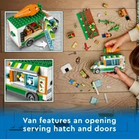 LEGO City Farm Farmers Market Van 60345 Building Set (310 Pieces)