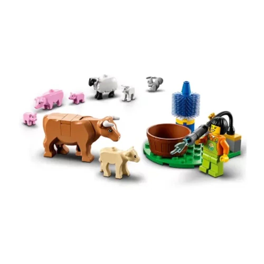 LEGO City Farm Barn & Farm Animals 60346 Building Set (230 Pieces)