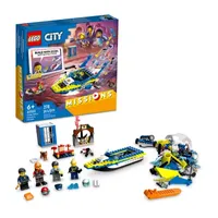 LEGO City Missions Water Police Detective Missions 60355 Building Set (278 Pieces)