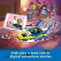 LEGO City Missions Water Police Detective Missions 60355 Building Set (278 Pieces)