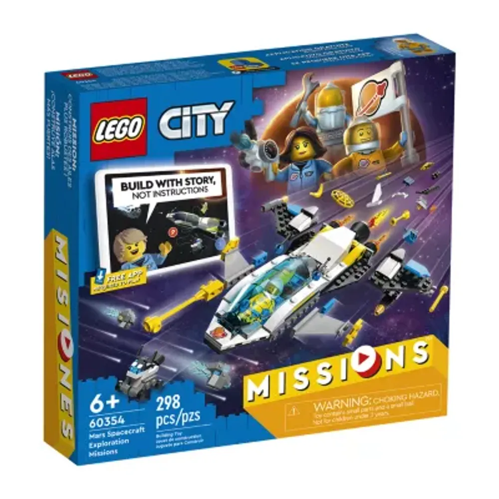 LEGO City Missions Mars Spacecraft Exploration Missions 60354 Building Set (298 Pieces)