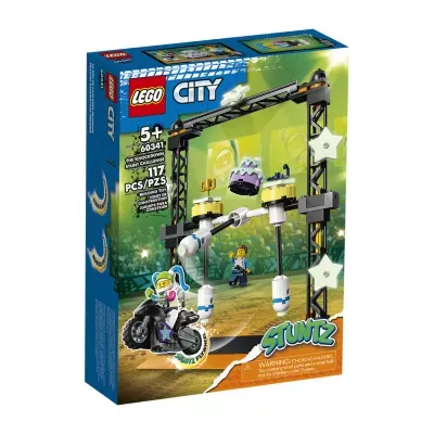 LEGO City Stuntz The Knockdown Stunt Challenge 60341 Building Set (117 Pieces)