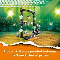 LEGO City Stuntz The Knockdown Stunt Challenge 60341 Building Set (117 Pieces)