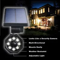 Bell + Howell Bionic Spotlight Solar Powered Motion Activated Outdoor Spotlight 5 Pack