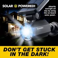 Bell + Howell Bionic Spotlight Solar Powered Motion Activated Outdoor Spotlight 5 Pack