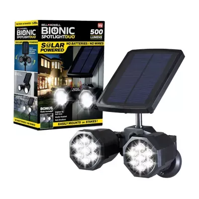 Bell + Howell Bionic Spotlight Duo Solar Powered Motion Activated Spotlight