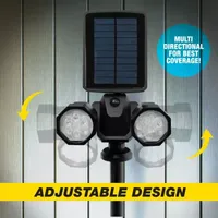 Bell + Howell Bionic Spotlight Duo Solar Powered Motion Activated Spotlight