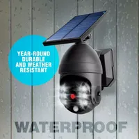 Bell + Howell Bionic Security Spotlight Extreme Solar Powered Motion Activated