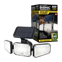 Bell + Howell Floodlight Max Solar Powered 500 Lumens Multi-Directional Light