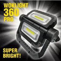 Bell + Howell Worklight 360 Pro Portable Heavy-Duty Dual Lighting