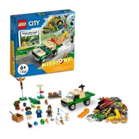 LEGO City Missions Wild Animal Rescue Missions 60353 Building Set (246 Pieces)