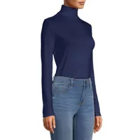 a.n.a Womens Long Sleeve Turtleneck