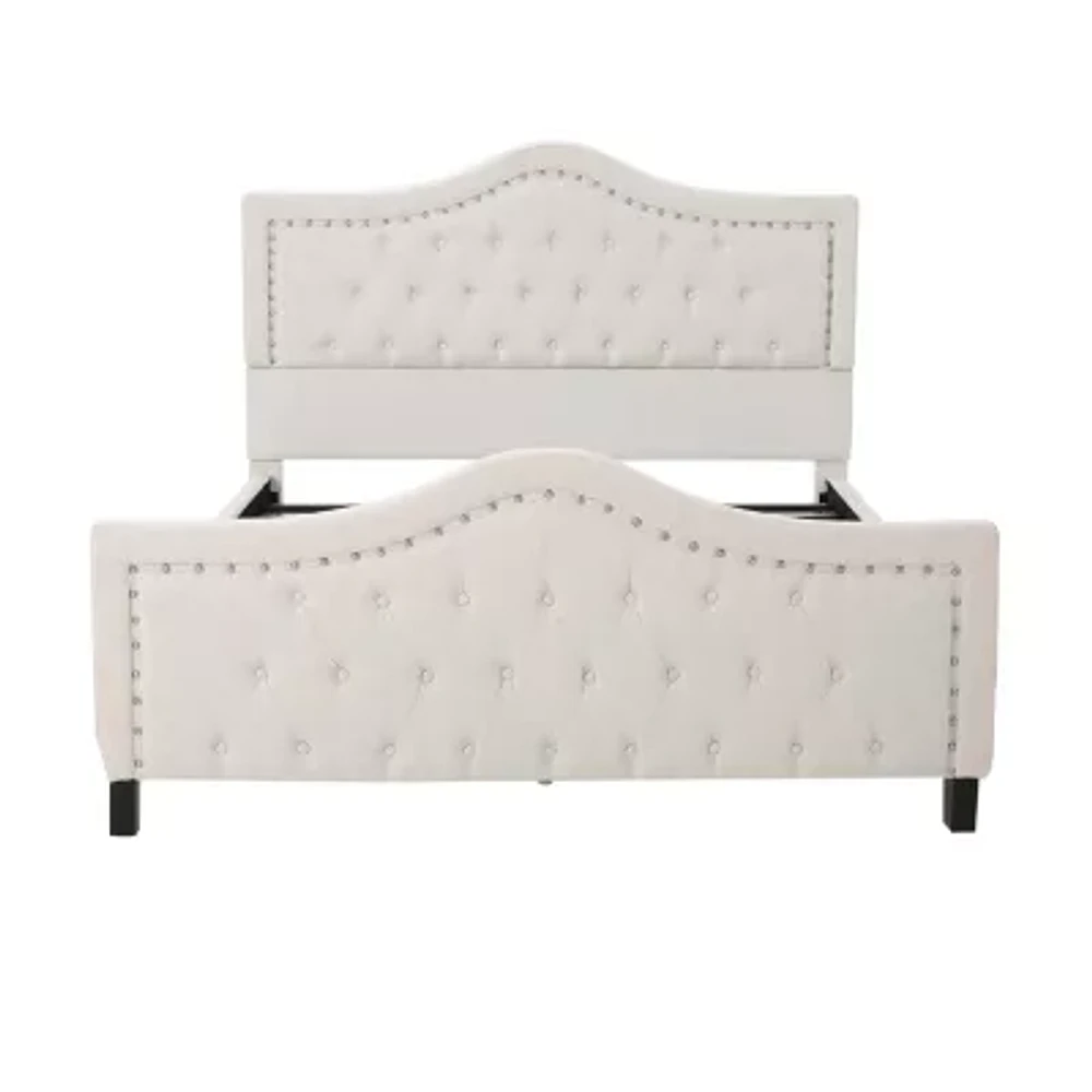 Virgil California King Upholstered Bed Frame