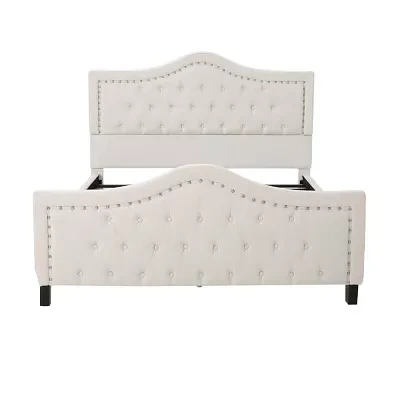 Virgil California King Upholstered Bed Frame