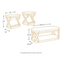 Signature Design by Ashley® Radilyn 3 Table Set