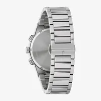 Bulova Modern Millennia Mens Chronograph Silver Tone Stainless Steel Bracelet Watch 96c149