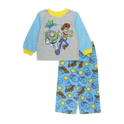 Disney Collection Toddler Boys 2-pc. Toy Story Pajama Set