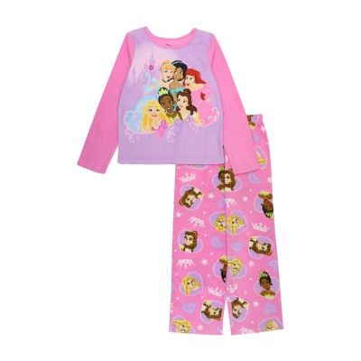 Disney Collection Little & Big Girls 2-pc. Princess Pajama Set