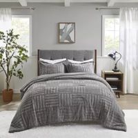 True North By Sleep Philosophy Polar Fur Midweight Down Alternative Comforter Set