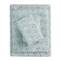 Intelligent Design Cozy Soft Print Flannel Deep Pocket Sheet Set