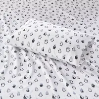 Intelligent Design Cozy Soft Print Flannel Deep Pocket Sheet Set