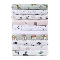 Intelligent Design Cozy Soft Print Flannel Deep Pocket Sheet Set