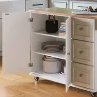 Homestyles Dolly Madison Kitchen Cart