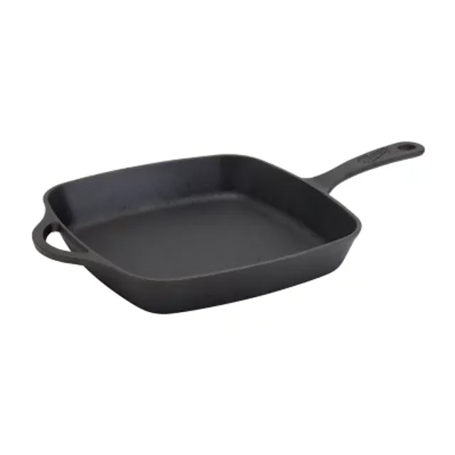 Mason Craft And More 10 Mcm Frypan With Assist Handle Cast Iron Frying Pan,  Color: Black - JCPenney