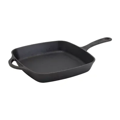 Mason Craft And More 11" Mcm Open Square With Assist Handle Frying Pan