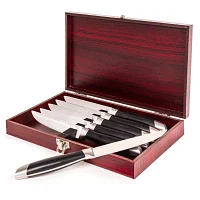 BergHOFF Geminis 7-pc. Steak Set with Wooden Case