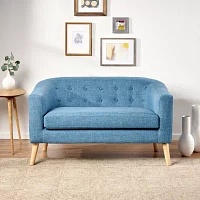 Bridie Track-Arm Upholstered Loveseat