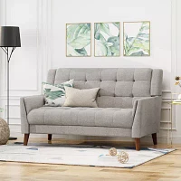 Candace Track-Arm Upholstered Loveseat