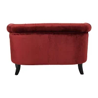 Milani Track-Arm Upholstered Loveseat