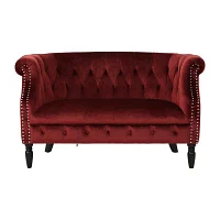 Milani Track-Arm Upholstered Loveseat
