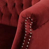 Milani Track-Arm Upholstered Loveseat