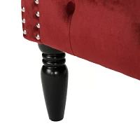 Milani Track-Arm Upholstered Loveseat