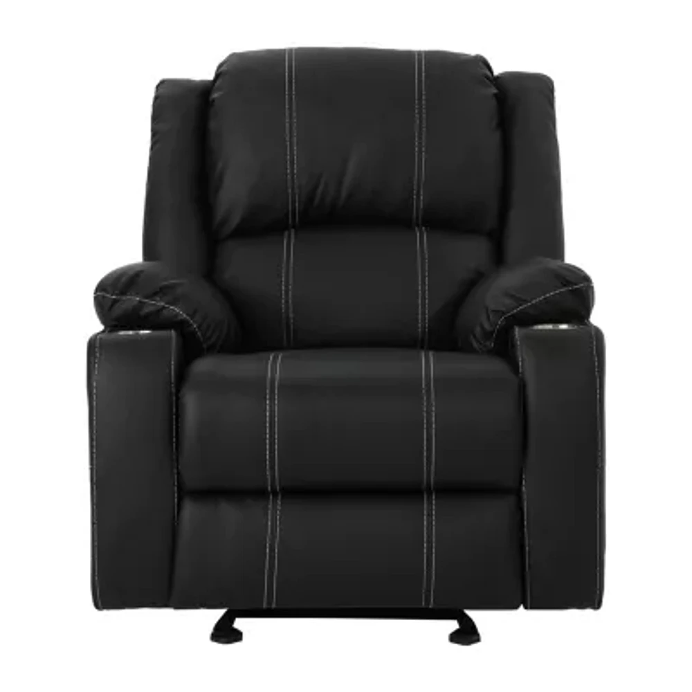 Sarina Sharkfin-Arm Recliner