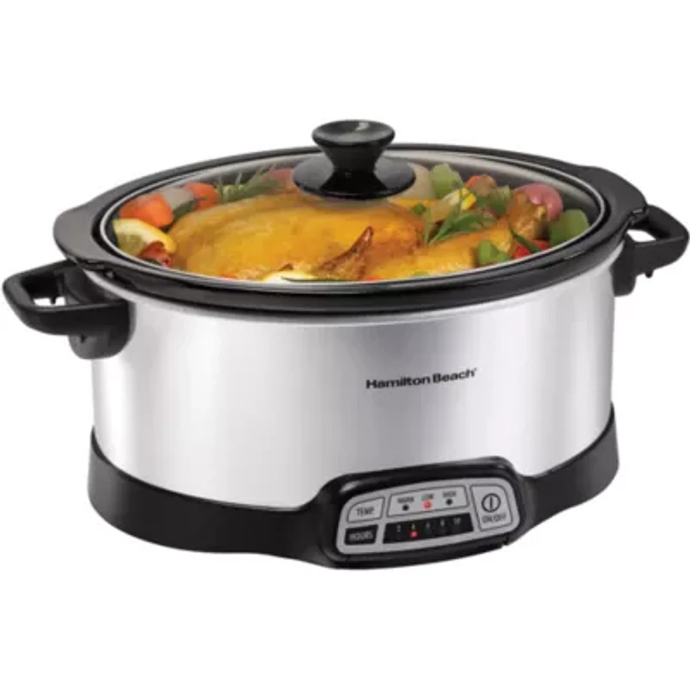 Hamilton Beach® 7-qt. Programmable Oval Slow Cooker