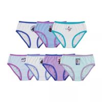 Disney Little & Big Girls Frozen 7 Pack Brief Panty