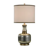 Stylecraft 16 W Silver & Copper Table Lamp