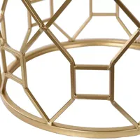 Gold Round Nesting Tables