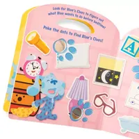 Melissa & Doug Blues Clues & You Poke-The-Dot Shapes With Blue