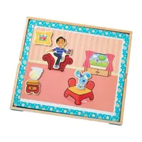 Melissa & Doug Blues Clues & You Wooden Magnetic Picture Game Dress Up Accessory