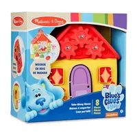 Melissa & Doug Blues Clues Wooden Take-Along House Toy Playset