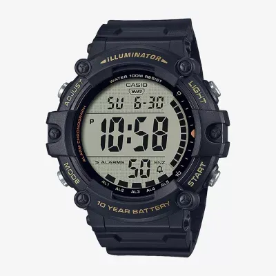 Casio Mens Black Strap Watch Ae1500whx-1av