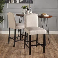Darren 2-pc. Counter Height Upholstered Bar Stool