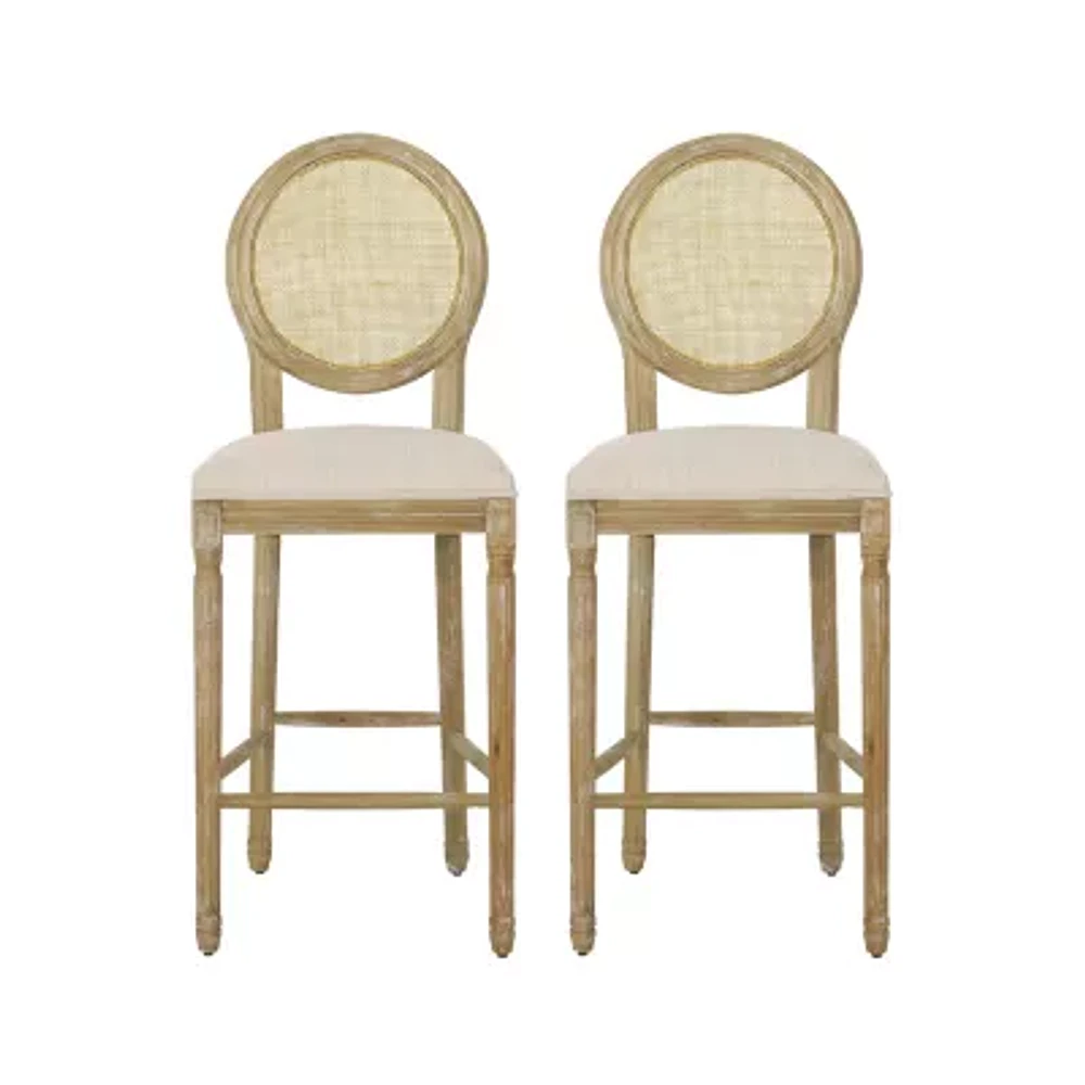 Epworth 2-pc. Upholstered Bar Stool