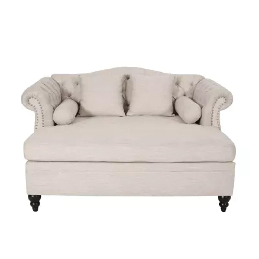 Wellen Nailhead Trim Chaise Lounge