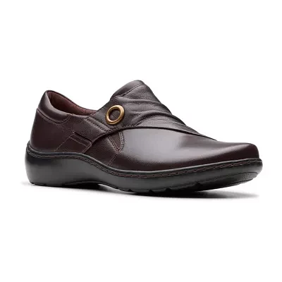 Clarks Womens Cora Aubrie Slip-On Shoe